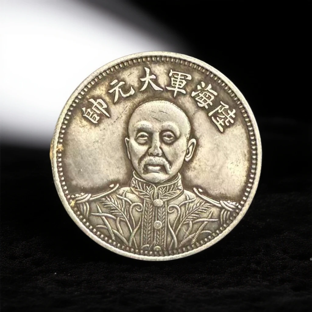 52【甄藏】精选手工复制仿古铜银复古纪念工艺摆件