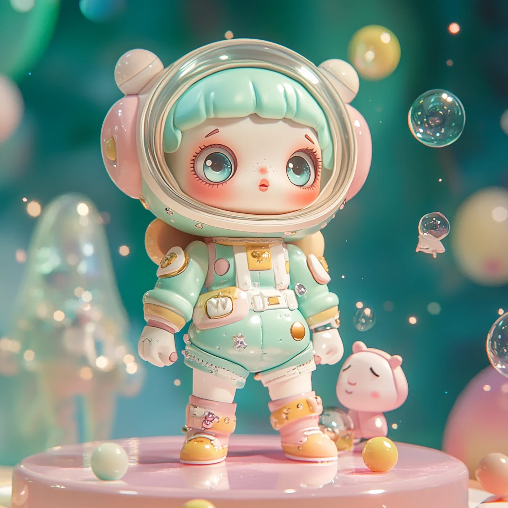 （猫猫城堡潮玩）精美可爱摆件