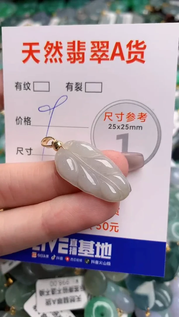 翡翠未镶嵌颈饰13005603