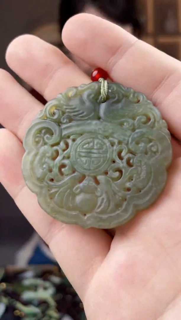 颈饰未镶嵌和田玉拍一发一，多样性发货
