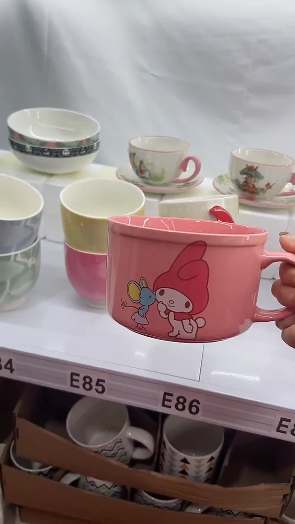 【闪购商品】杯部分微瑕 高温陶瓷杯2只