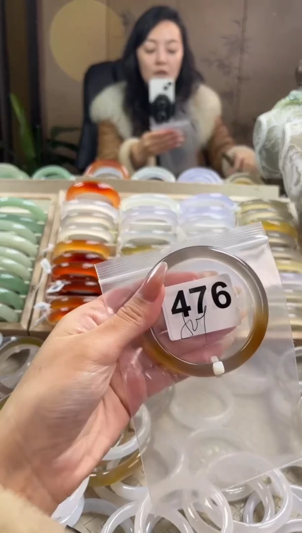 手镯玛瑙/玉髓未镶嵌476