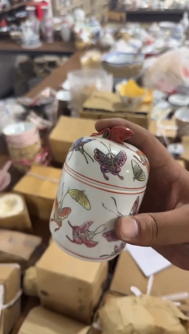 摆件大*姐温酒器有瑕请慎拍