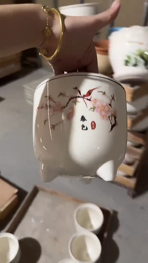 无孔水培花盆+E55