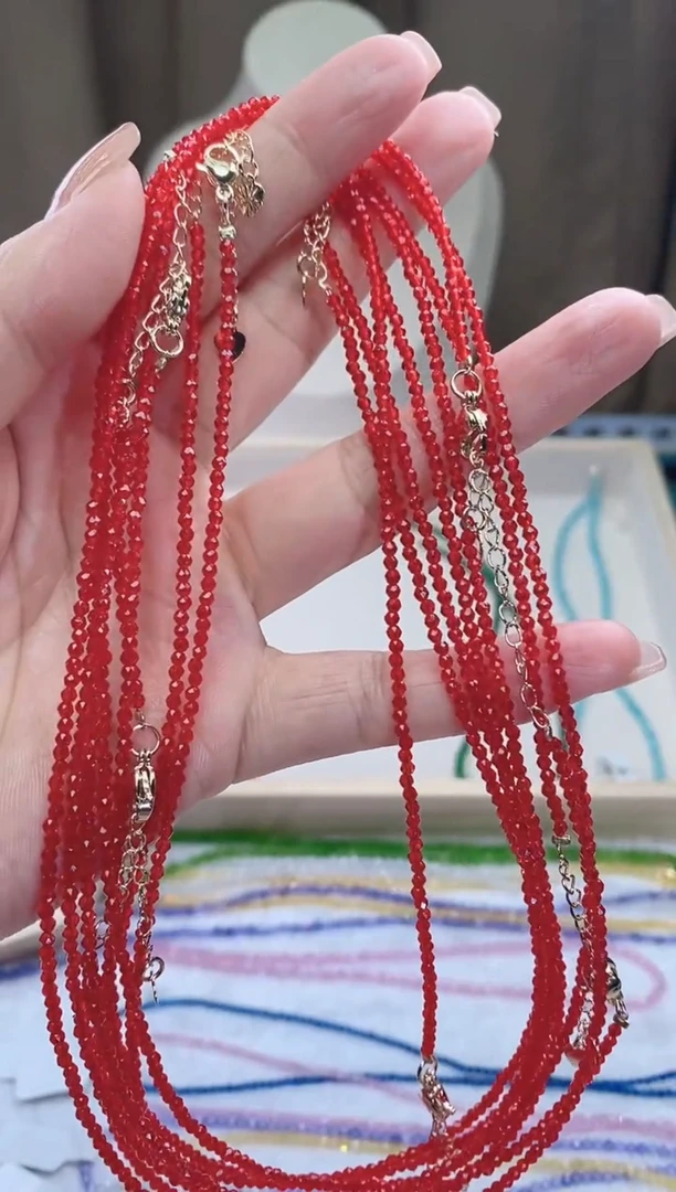 【闪购商品】尖晶石颈饰14K金镶嵌诗颜珠宝甄选SYZB64