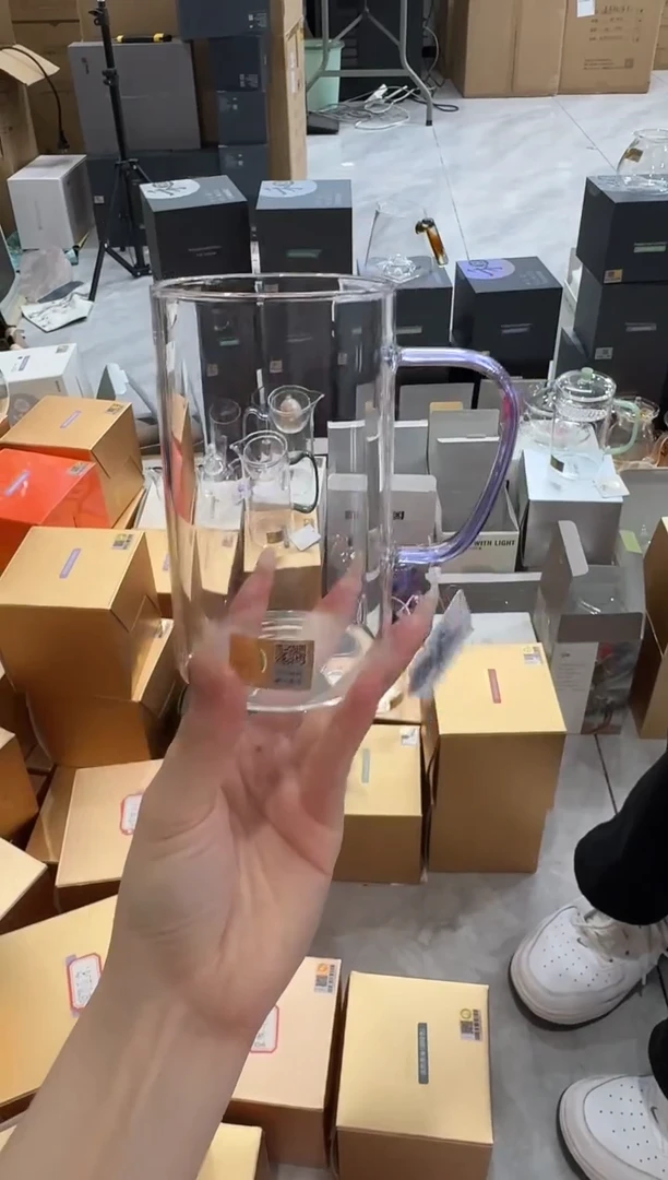 @@禾器晶彩清简杯浅紫色