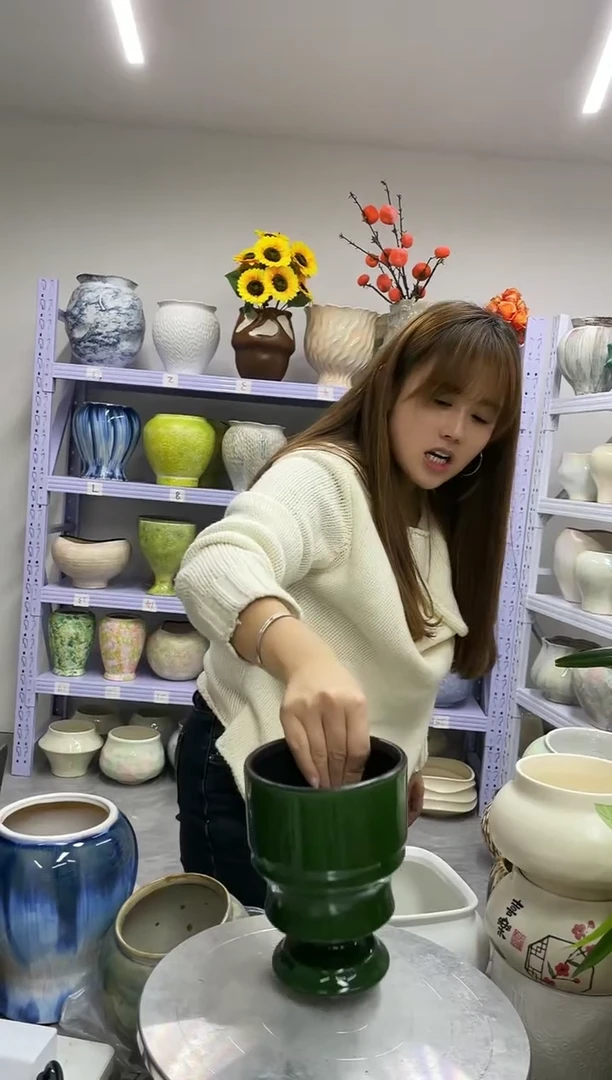 11.14陶瓷花盆直播链接高. 17   口13