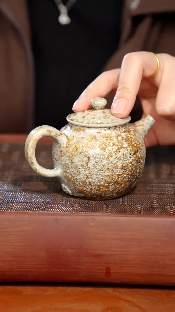 陶瓷奢瓷/瑞寅柴烧茶器（壶）554 微瑕