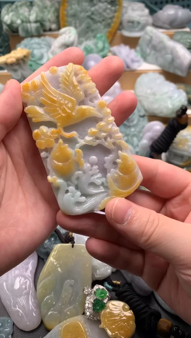吊坠(不含链)未镶嵌翡翠1