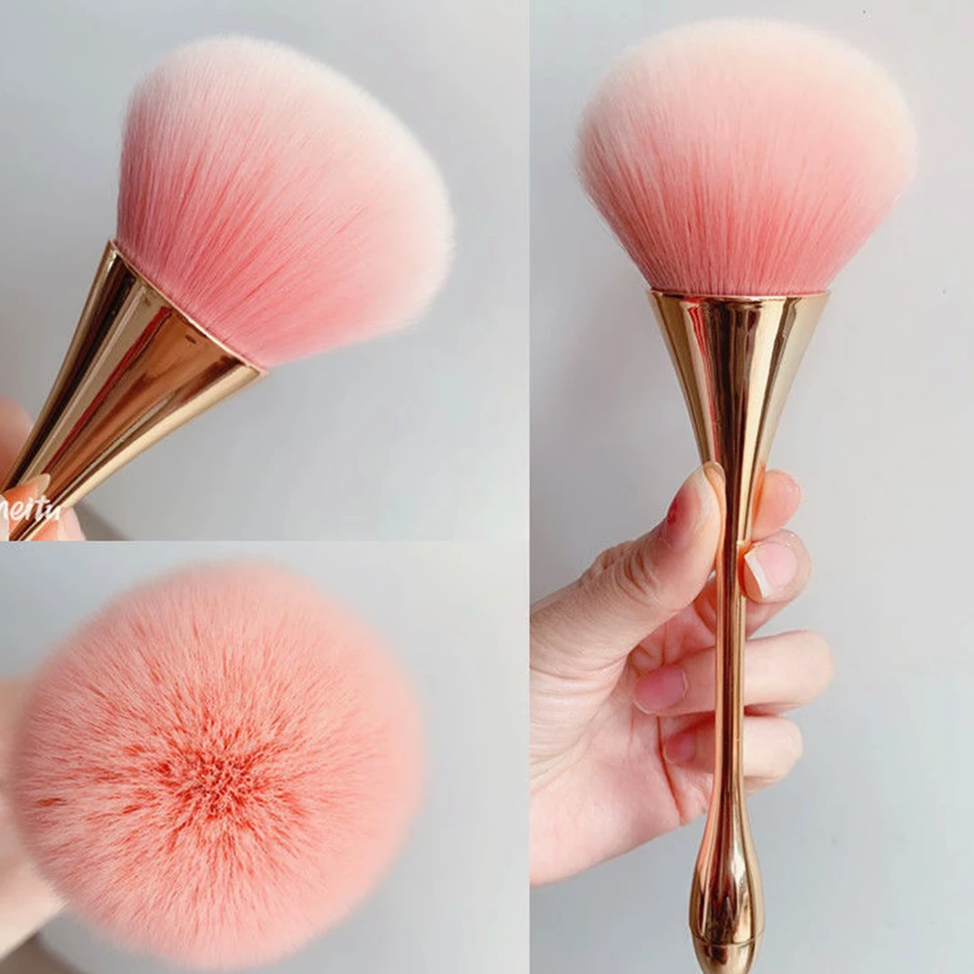 新疆包邮新手推荐化妆刷软毛刷腮红散粉修容遮瑕刷柔软长柄初学者