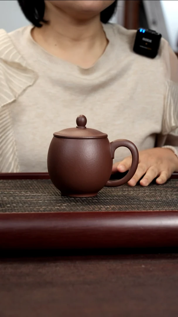 茶杯紫砂尾单微瑕龙蛋光素无礼盒