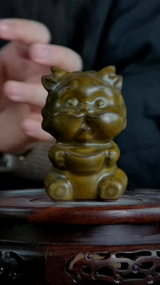 【闪购商品】景韵堂仿清茶叶末釉