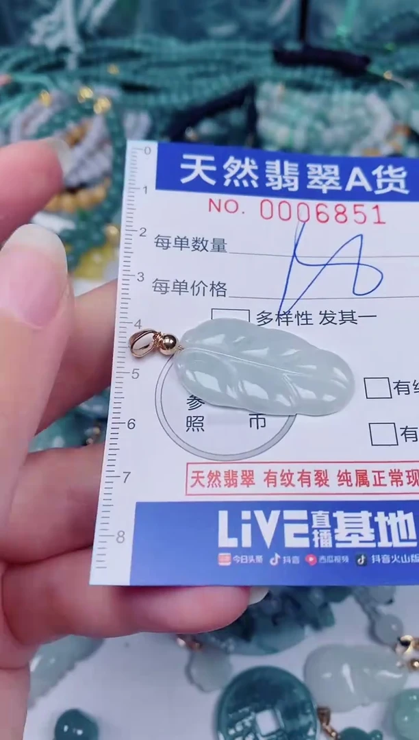 颈饰未镶嵌翡翠00006851