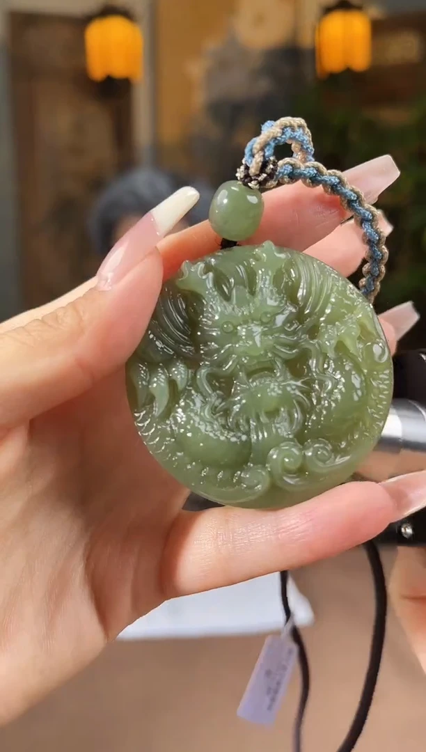 和田玉未镶嵌颈饰S319