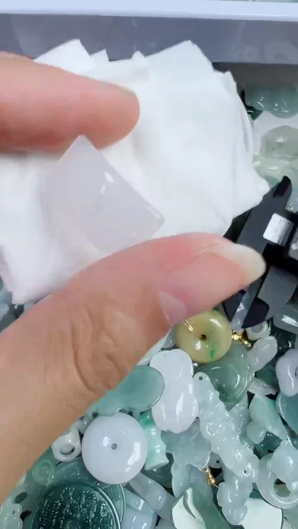 散珠翡翠770号链接，A货翡翠