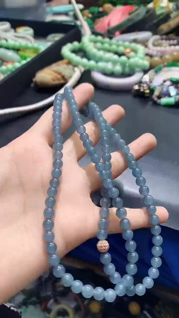 颈饰未镶嵌翡翠天然缅甸翡翠a货