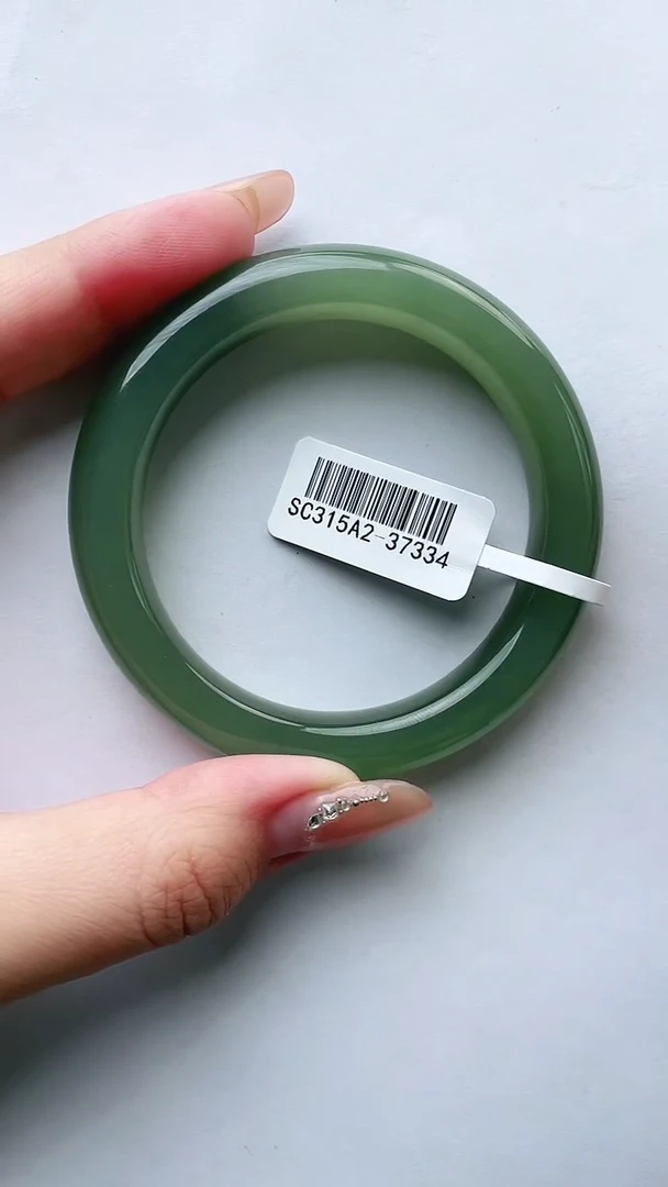 和田玉手镯未镶嵌54