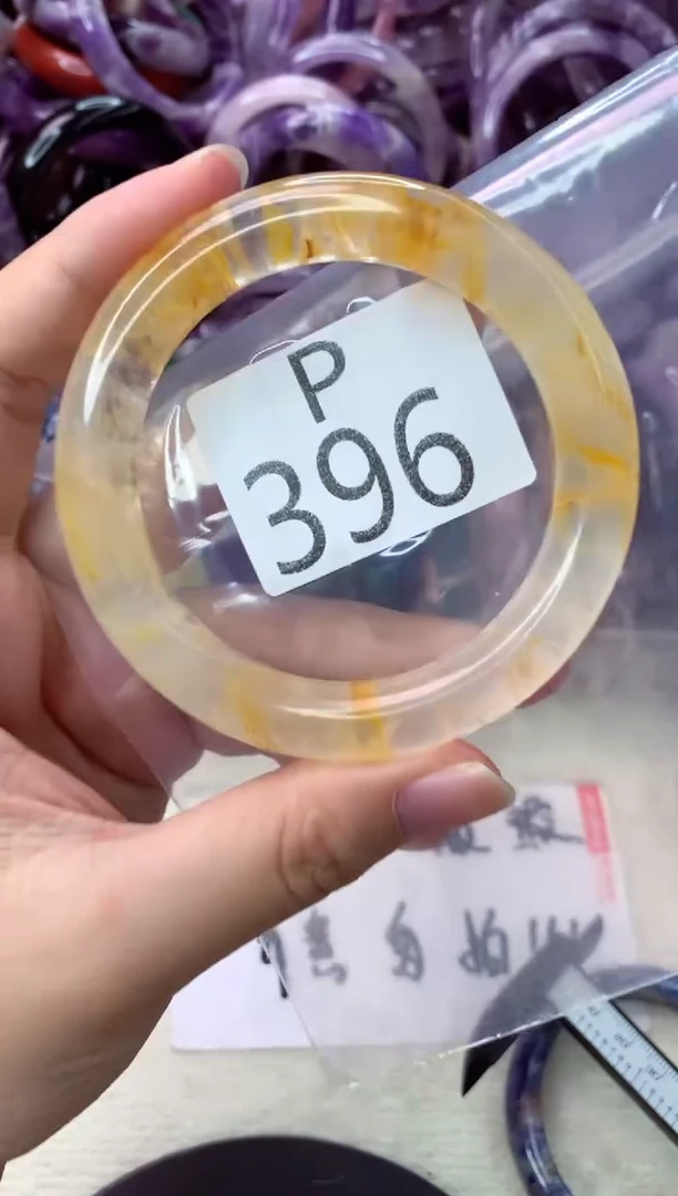 未镶嵌手镯水晶P396-53+