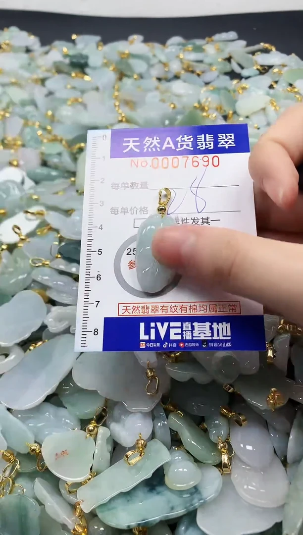颈饰未镶嵌翡翠天然a货翡翠