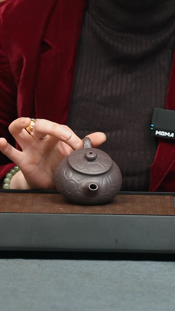 【闪购商品】紫砂茶壶五堂 守拙-天青泥-145cc