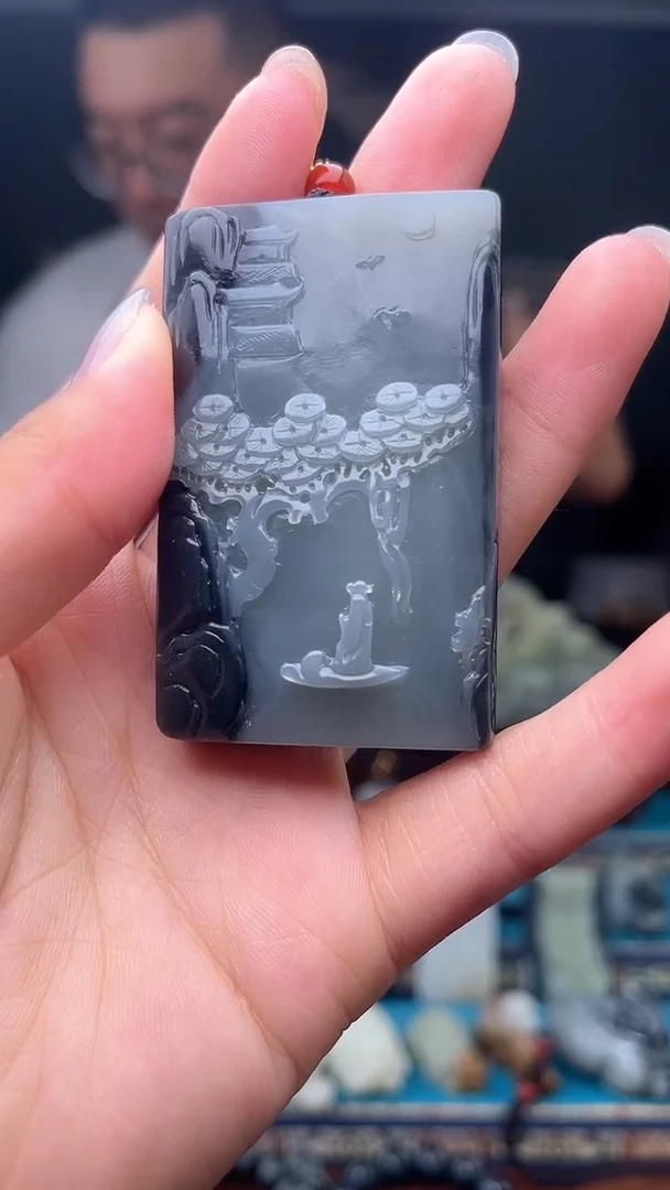 未镶嵌和田玉挂件1