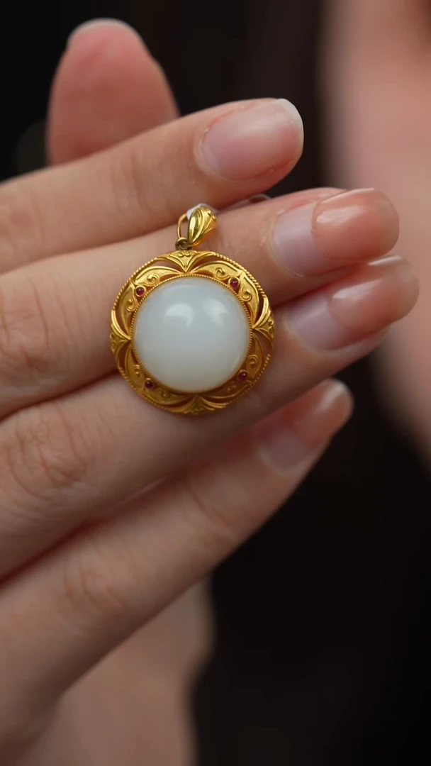 未镶嵌和田玉珠宝半成品S95（多样性发一件）