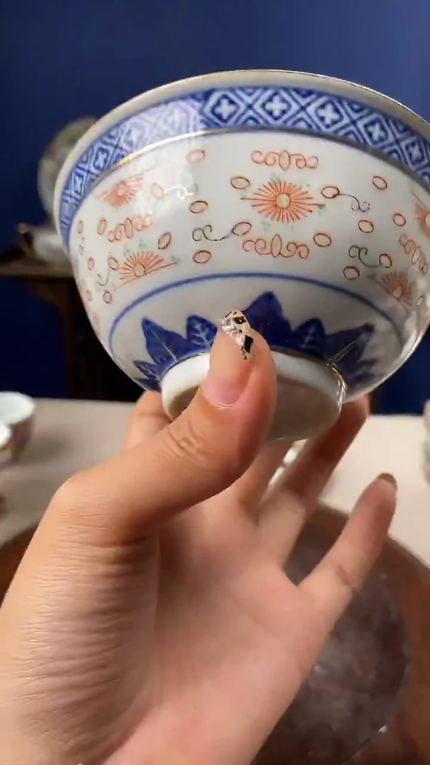 瓷片微瑕景德镇窑厂瓷摆件单件