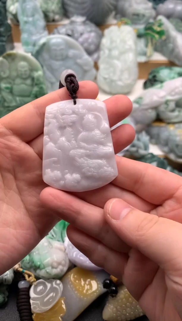 吊坠(不含链)未镶嵌翡翠1