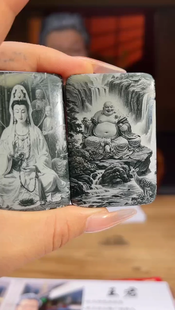 和田玉未镶嵌颈饰A161