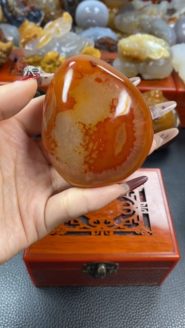 【闪购商品】玛瑙/玉髓手把未镶嵌1