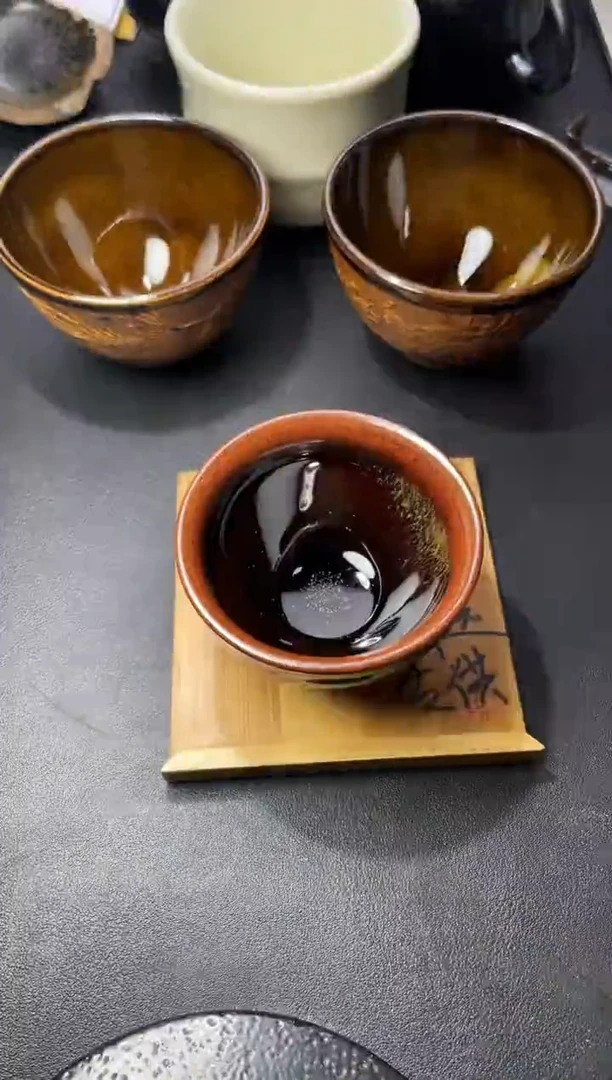 茶盏129叶紫建盏
