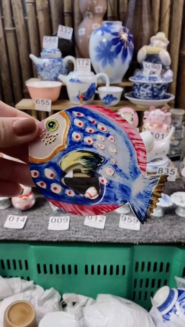 【闪购商品】瓷片开心快乐每一天啊