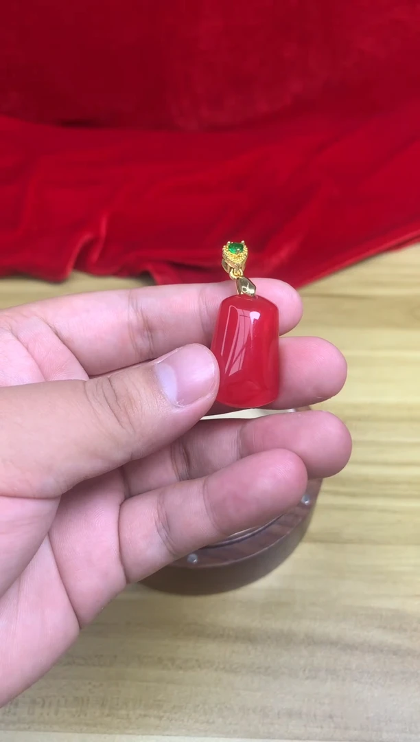 合金吊坠(不含链)玛瑙/玉髓0012