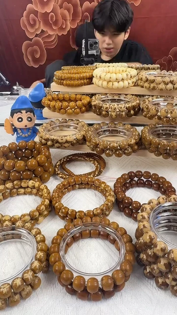 紫金鼠手串12mm 紫金鼠花皮西瓜纹