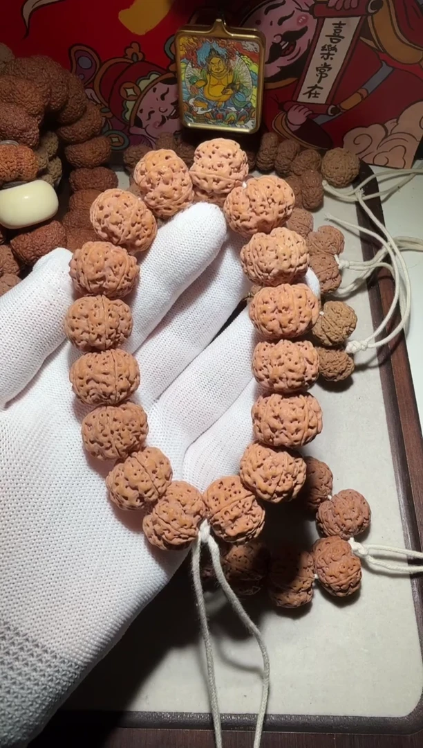 【闪购商品】金刚菩提手串超头飞碟粗筋梅梅花双龙21