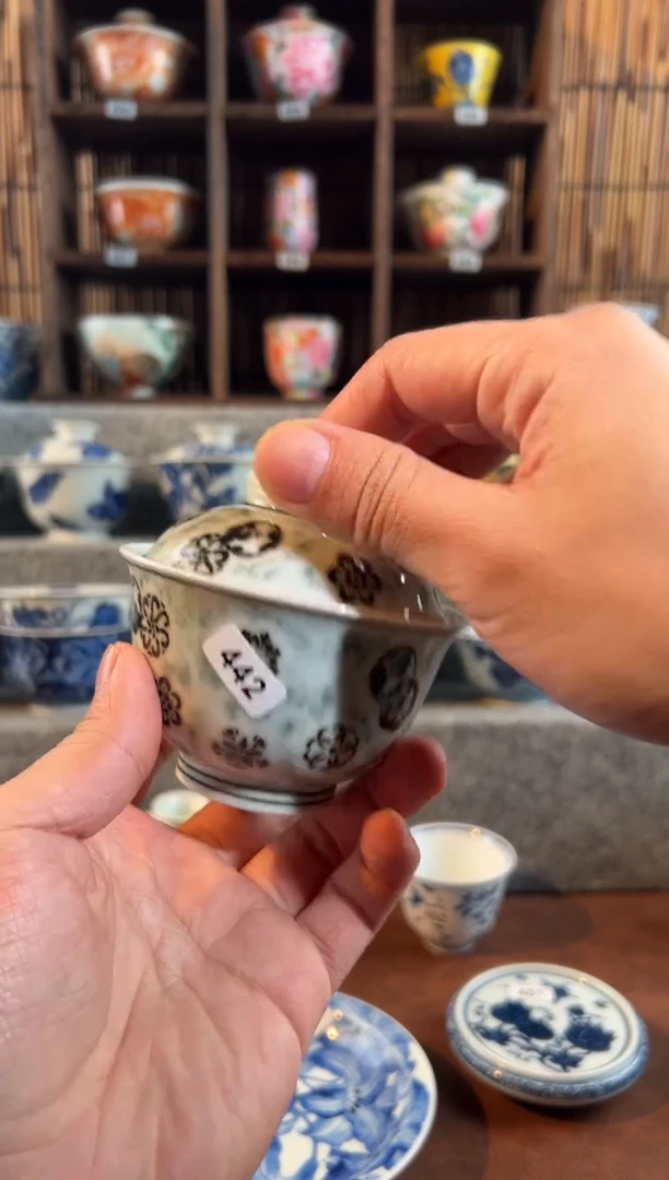 【闪购商品】442天禄言瓷纯手工手绘茶器