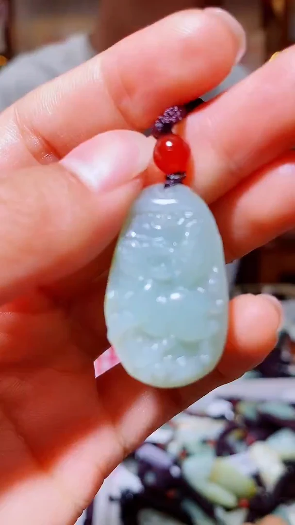 和田玉未镶嵌挂件1