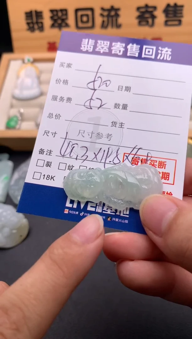 颈饰未镶嵌翡翠10146095