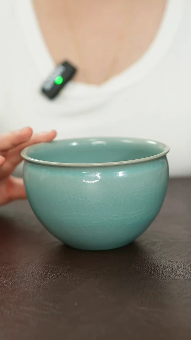 摆件原矿汝宋汝瓷1369