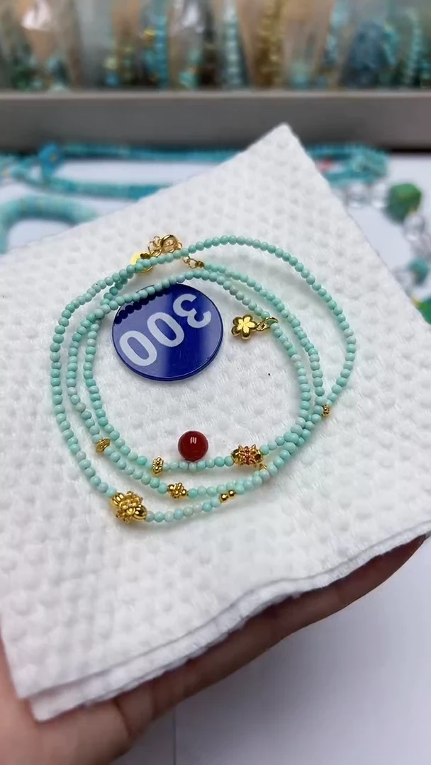 玛瑙/玉髓珠子银S925镶嵌300