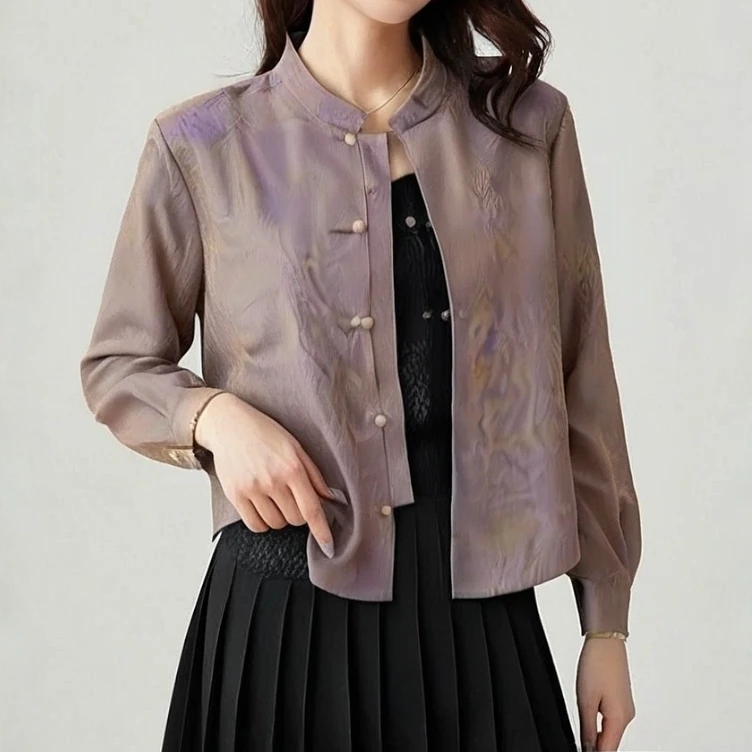 【月华清辉】1307新款女士小衫上衣
