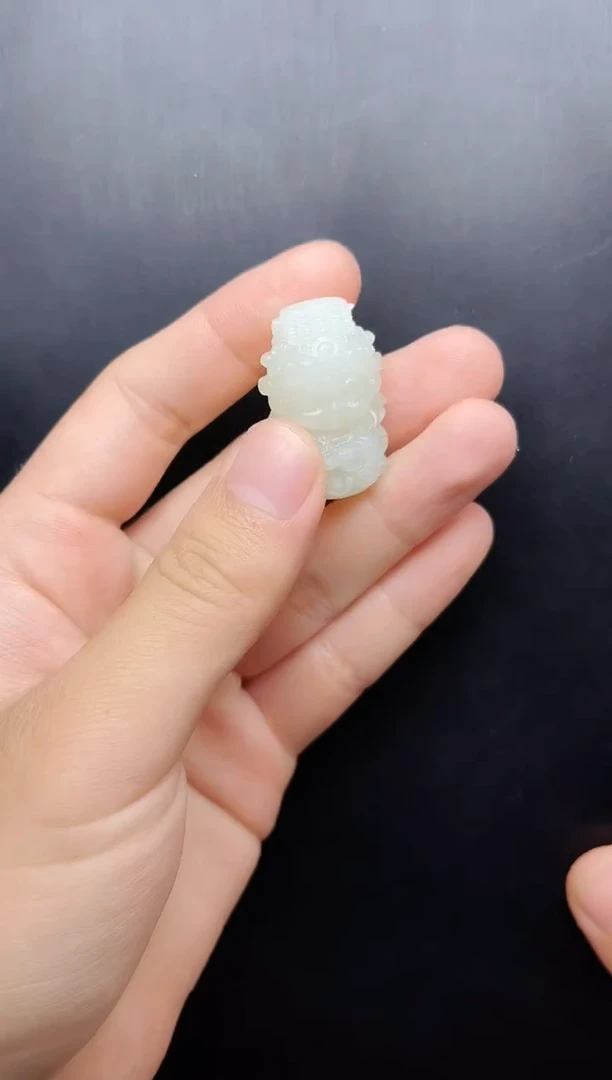 和田玉未镶嵌颈饰06妈祖