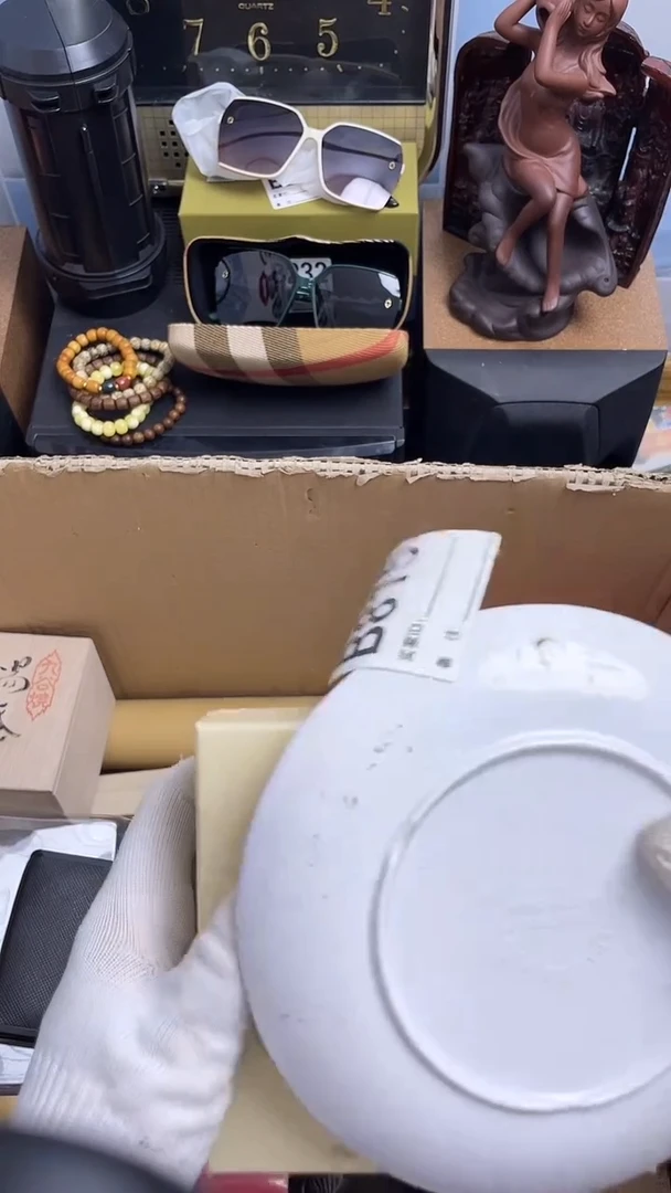 瓷瓷碟片家用回流瓷日式复古手工陶瓷创意