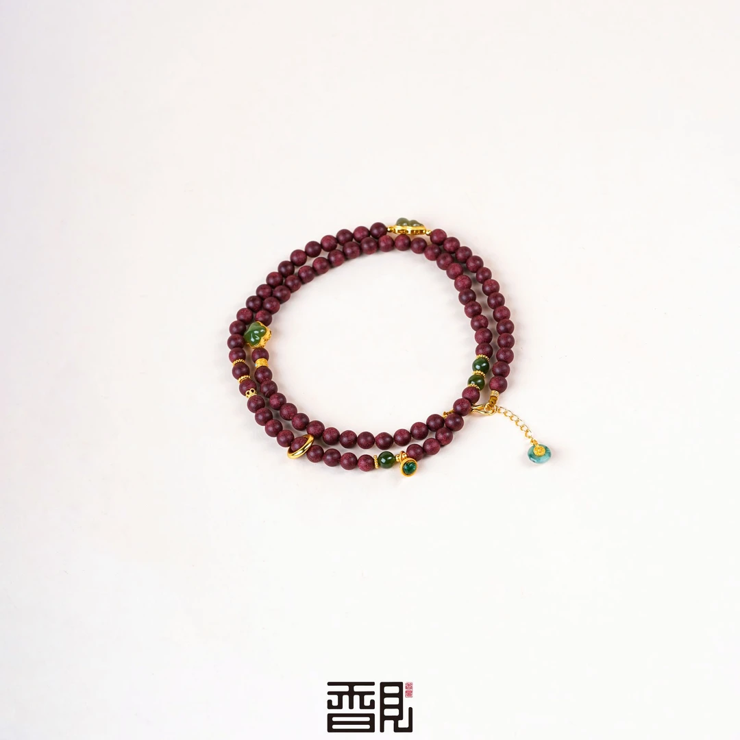 【佳香】清欢福满合香手链泥塑手工珠串0020