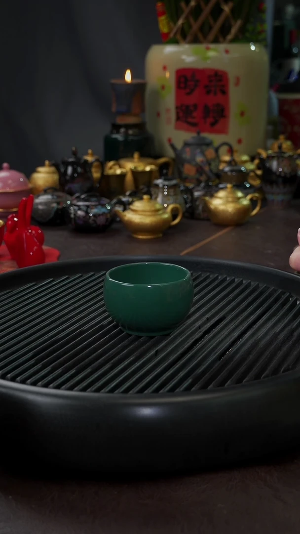 【闪购商品】杯【宜景窑绿松石】圆融杯