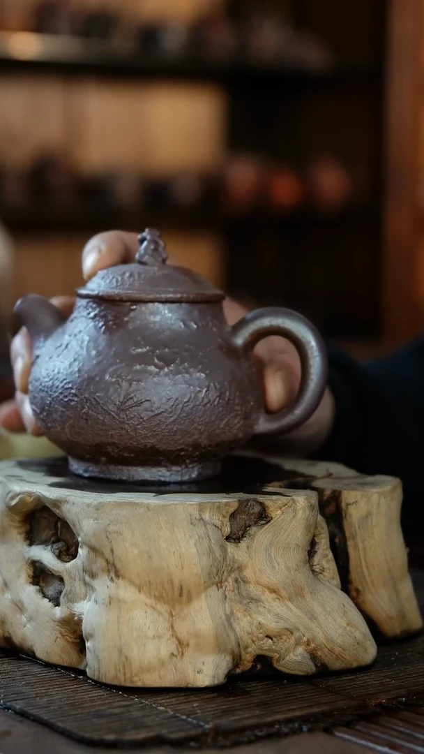 紫砂全手工潘壶壶