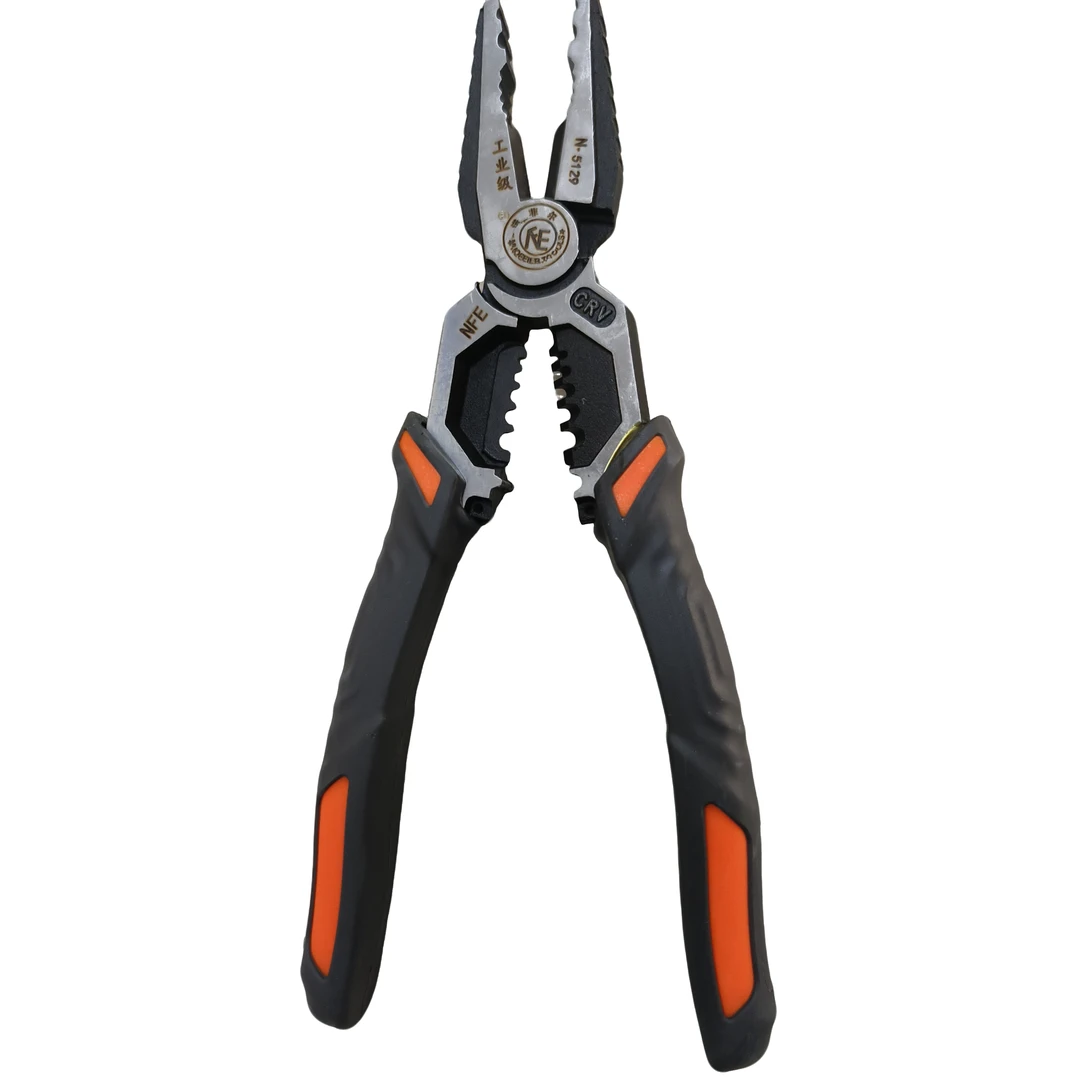 高档多功能剥线钳工业级多功能工业钳子偏心省力钢丝钳工具