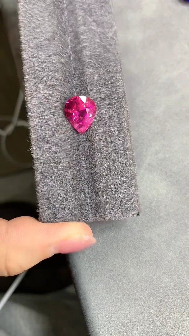 未镶嵌裸石碧玺卢比来裸石5.07ct