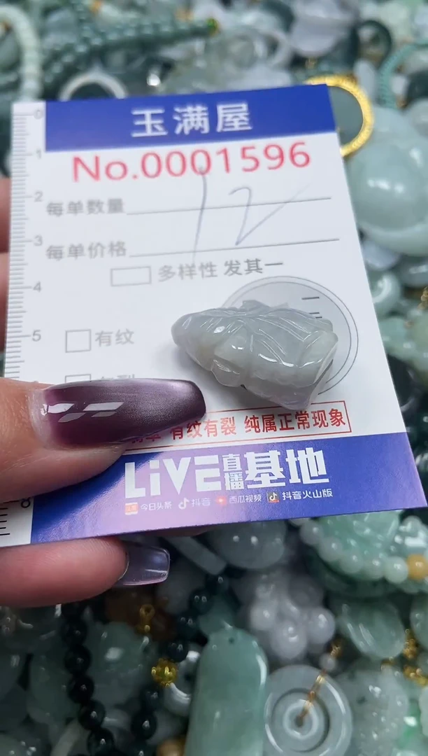 颈饰未镶嵌翡翠1596