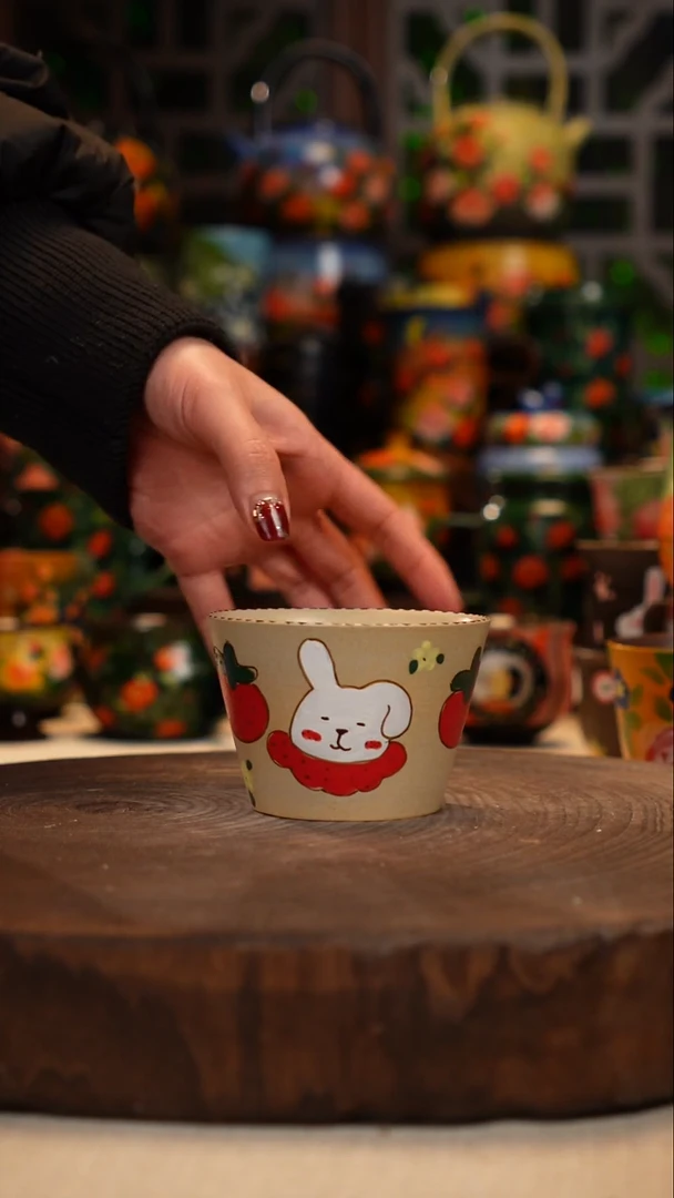 陶瓷油画手绘釉下彩